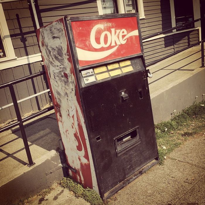 The eerie vending machine