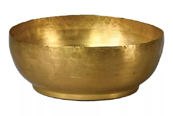 Amazon Serene Spaces Living Antique Brass Decorative Bowl