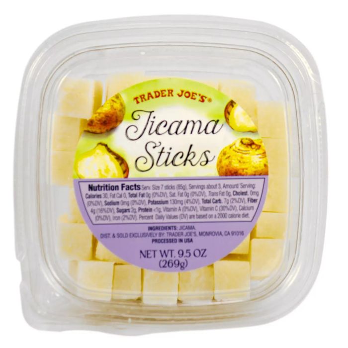 A container of Jicama Sticks