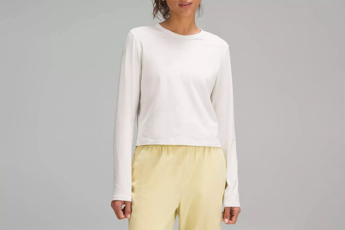 Classic-Fit Cotton-Blend Long-Sleeve Shirt