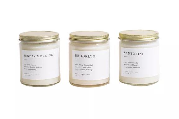 Set of 3 Scented Candle Gift Set