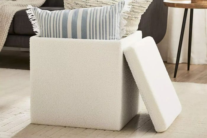 Mainstays Large Cube Storage Ottoman