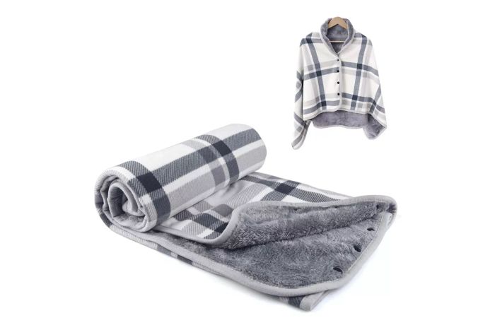 Forestfish Fleece Wearable Blanket