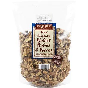 Bag of organic walnut halves