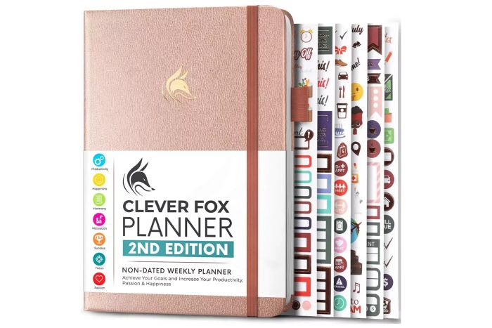 Clever Fox Weekly Planner