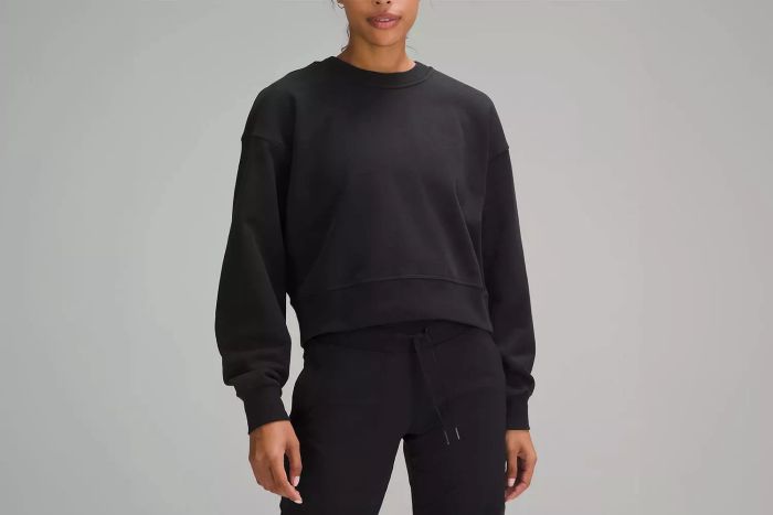Roomy Cropped Sweatshirt