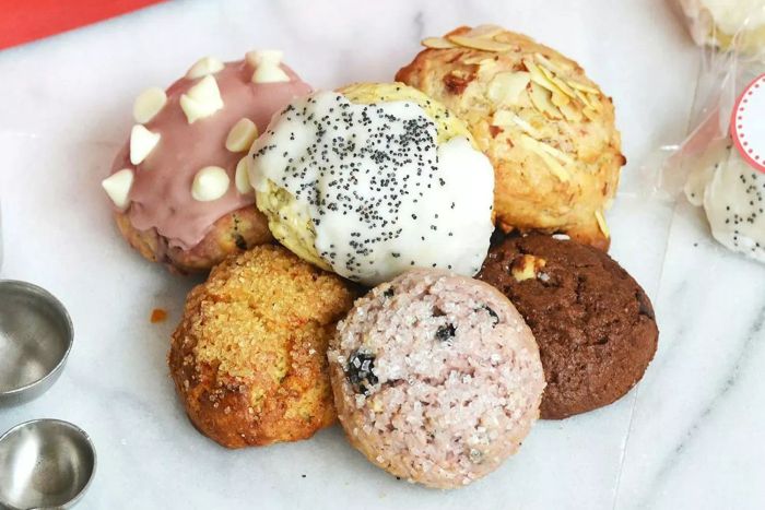 Goldbelly Seven Sisters Scones Chef's Pick Mini Scones Assortment 12 Pack
