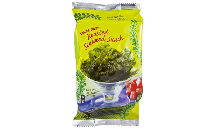 Trader Joe's Roasted Seaweed Snack package