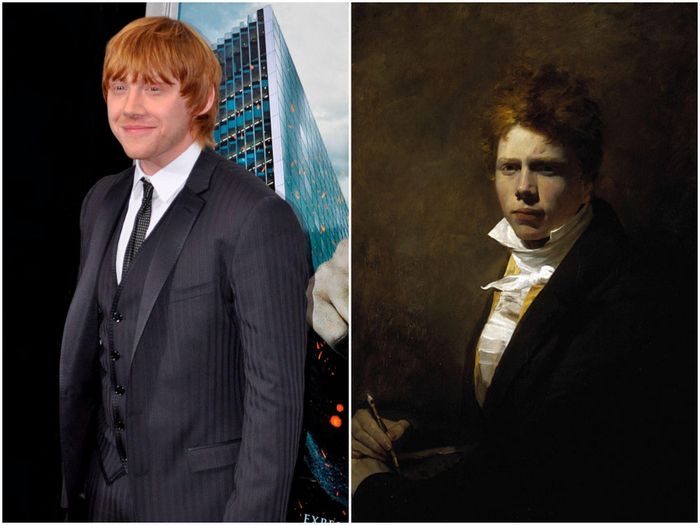 Rupert Grint Bears a Striking Resemblance to Painter Sir David Wilkie