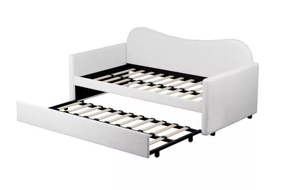 Cozy Castle Upholstered Sherpa Daybed