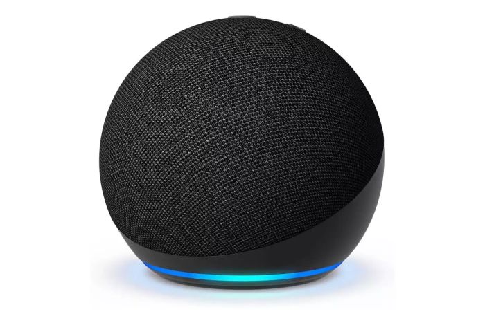 Amazon Echo Dot (latest version), Compact and vibrant Alexa speaker, Perfect for bedrooms, kitchens, and offices, Charcoal