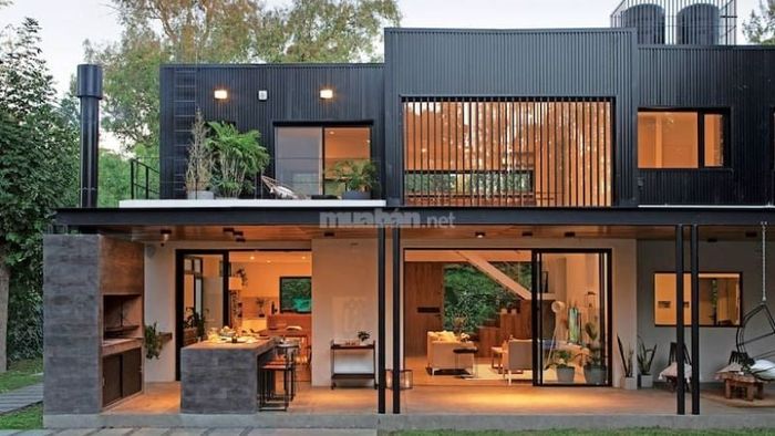 Mẫu thiết kế nhà tiền chế 2 tầng 88m2, tối ưu hóa không gian sống với thiết kế tinh tế và hiện đại.