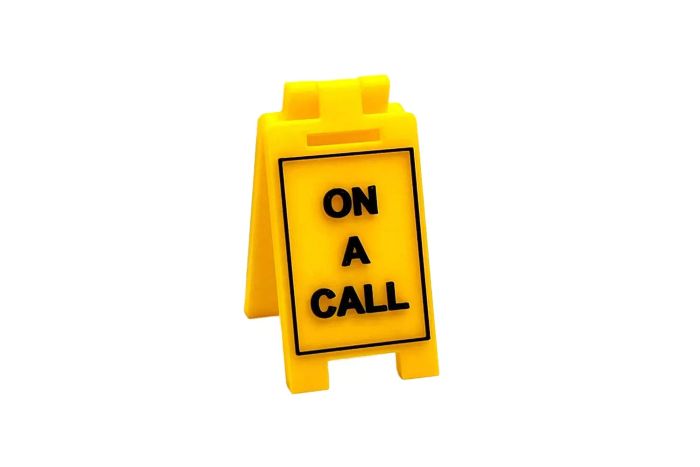Etsy 3D Printed Delight ON A CALL - Mini Floor Sign