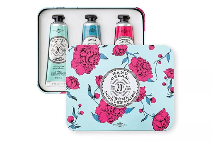 La Chatelaine Shea Butter Hand Cream Trio in Aqua