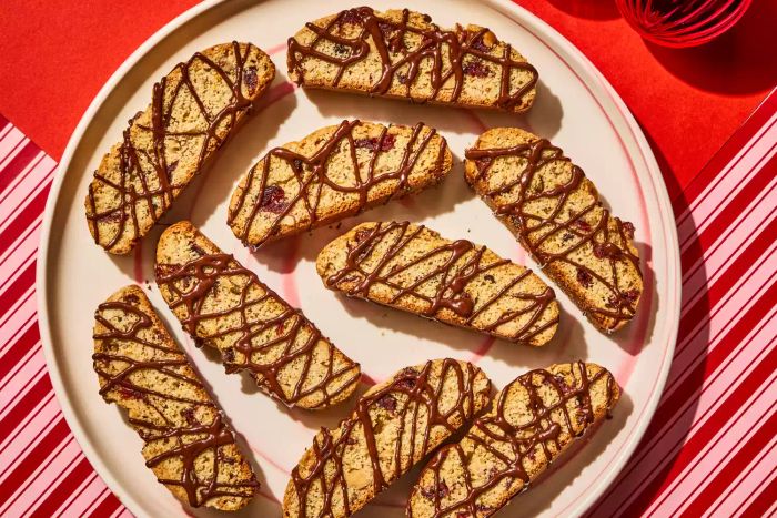 Cranberry Chocolate Almond Biscotti
