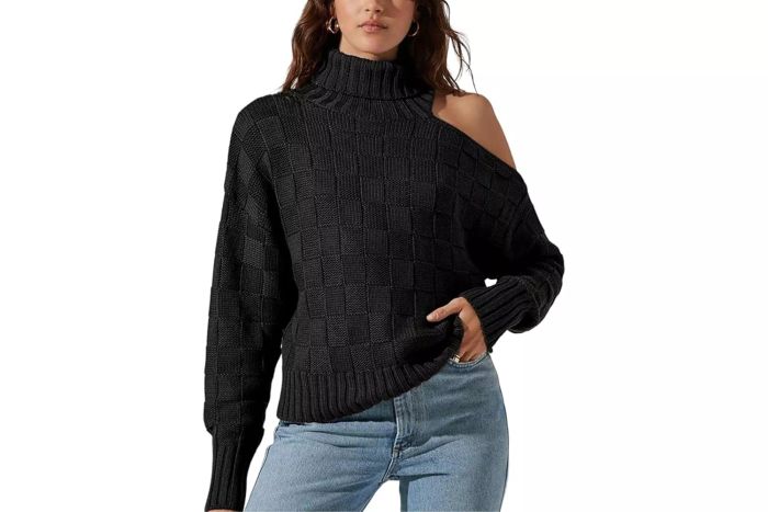 Amazon ZAFUL Women's 2023 Fall Turtleneck Sweater