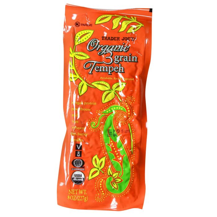 Organic Three Grain Tempeh