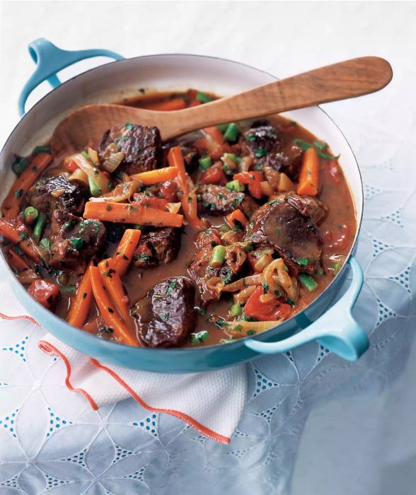 Quick and Easy One-Pot Spring Lamb and Vegetable Stew Recipe