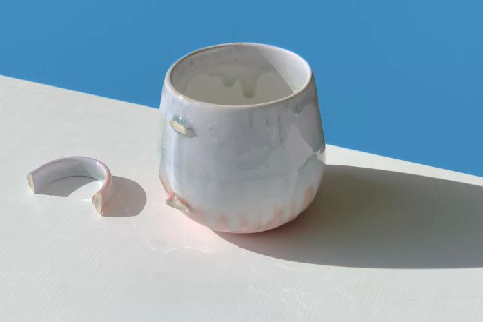 Damaged mug