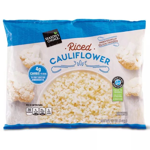 Seasons Choice provides riced cauliflower as a simple and healthy addition to your meal prep.