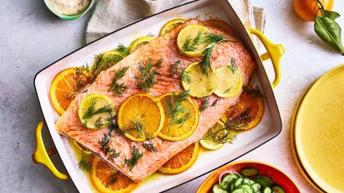 Recipe for Slow-Roasted Citrus Salmon