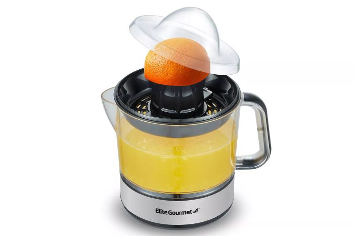 Elite Gourmet ETS623 BPA-Free Electric Citrus Juicer for Effortless Squeezing