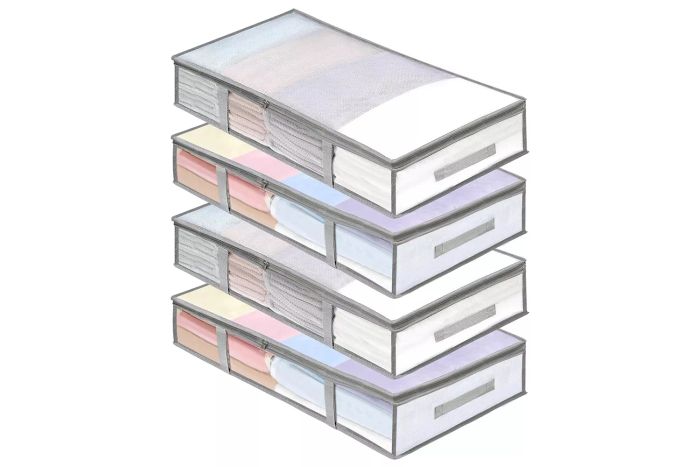 Amazon 4 Packs Under Bed Storage Containers Bins