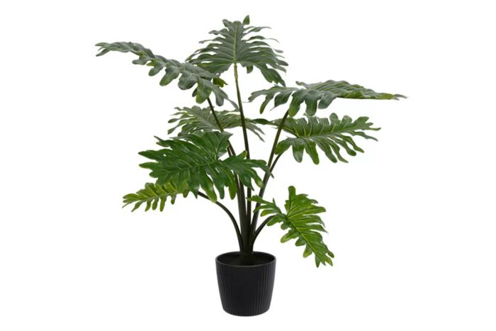 Primrue Artificial Potted Grand Philodendron Bush
