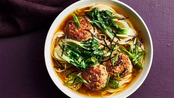 Ginger Meatball Ramen Recipe