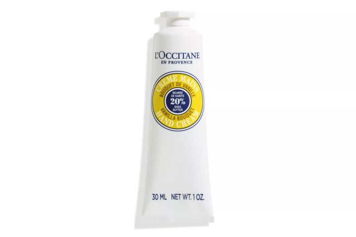 Amazon's L'Occitane Shea Butter Hand Cream in Vanilla Bouquet