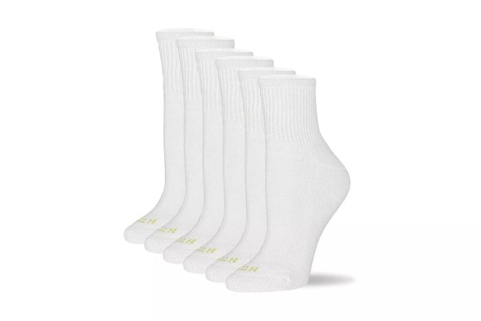 HUE Mini Crew Sock 6 Pair Pack