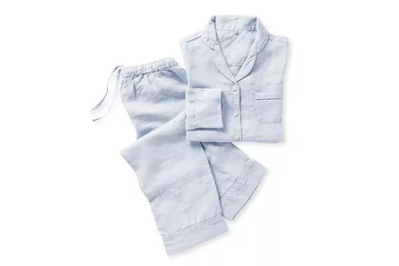Serena & Lily Positano Linen Pajamas