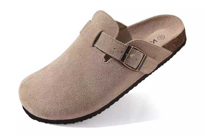 Kidmi Women's Suede Clogs