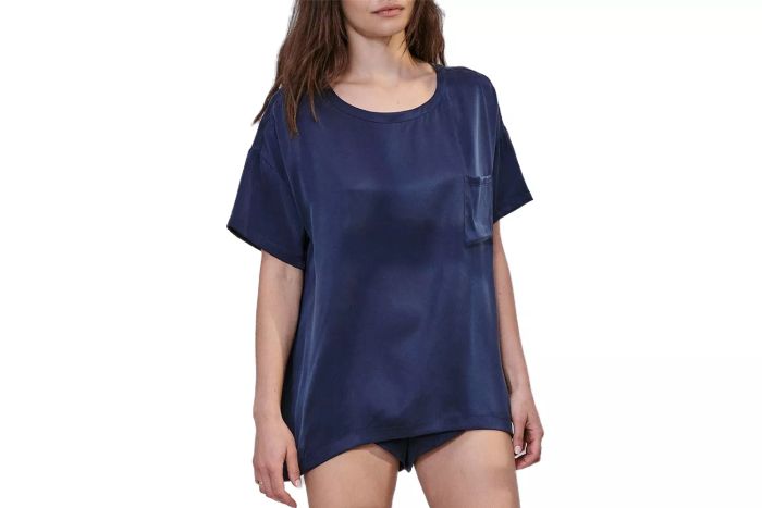 Lunya Washable Silk Tee Set
