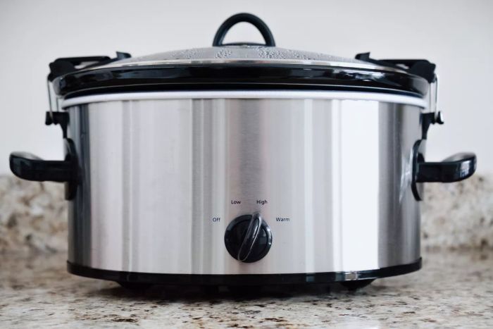 Sanitize your slow cooker with hydrogen peroxide