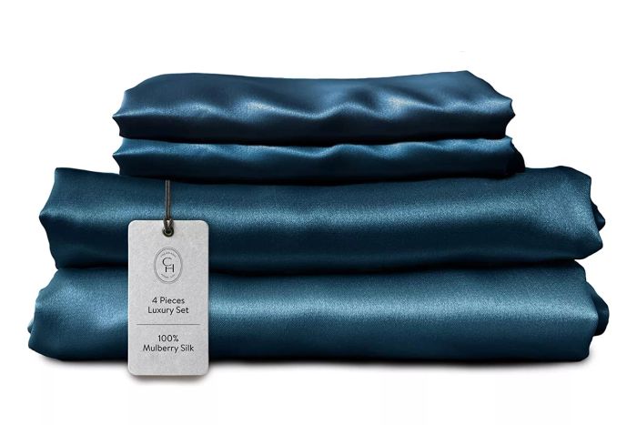 Colorado Home Co. Mulberry Silk Bed Sheets Set