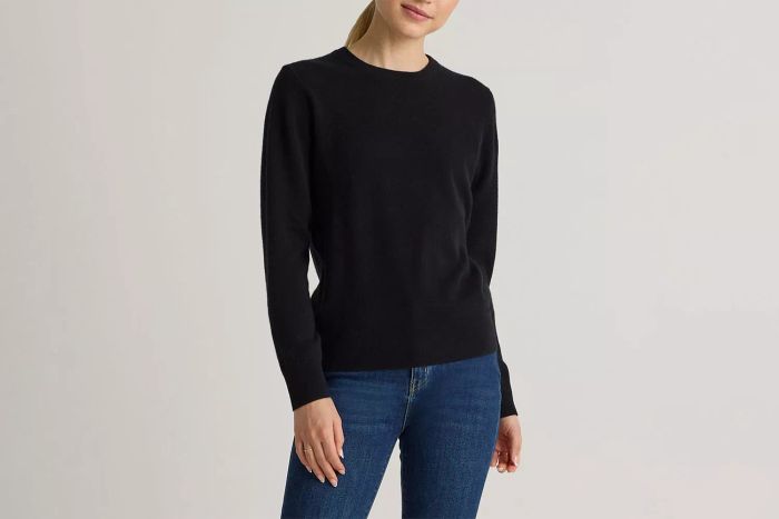 Mongolian Cashmere Crewneck Sweater