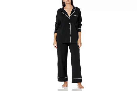 Amazon Essentials Cotton Modal Long-Sleeve Pajama Set