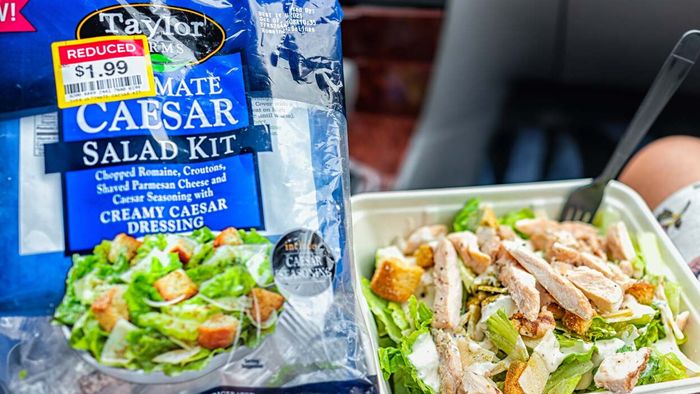 Pre-packaged salad kits