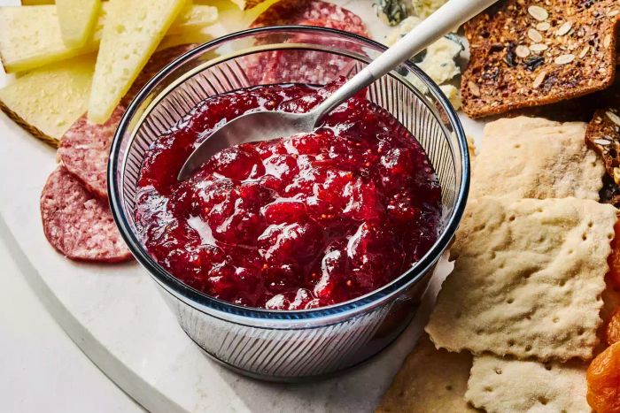 Clementine Cranberry Ginger Jam