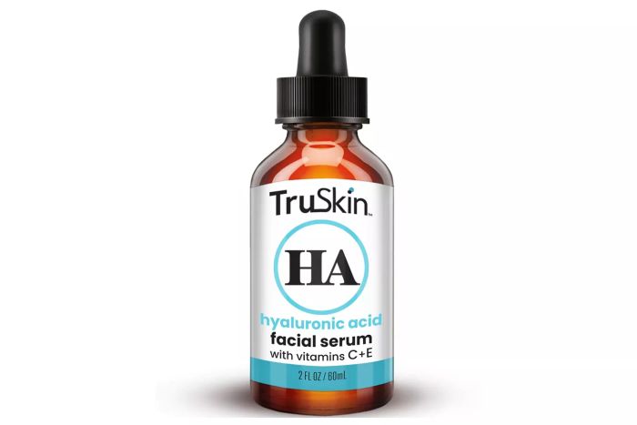 Amazon TruSkin Hyaluronic Acid Serum for Face – Hydrating Facial Serum with Hyaluronic Acid & Vitamin C