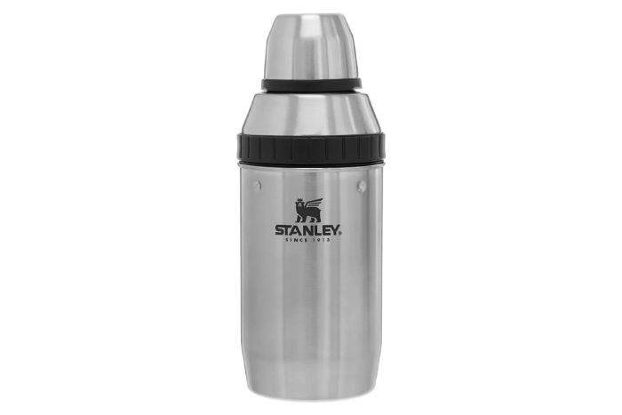 Stanley The Happy Hour Cocktail Shaker Set 20OZ - Stainless Steel Bartender Kit for Mixing Perfect Cocktails at Home or Parties