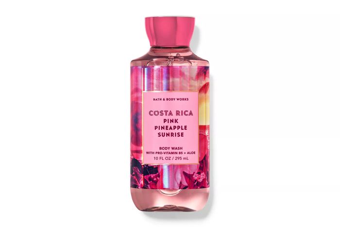 Pink Pineapple Sunrise Shower Gel