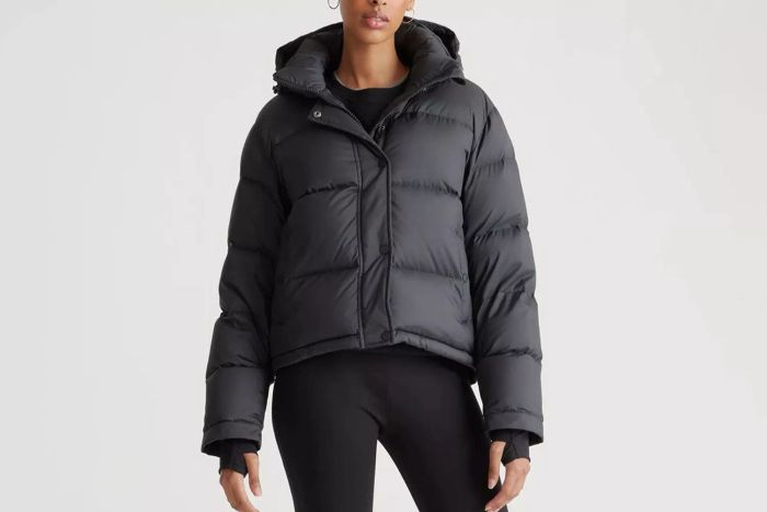 The Quince Responsible Down Cropped Puffer Jacket