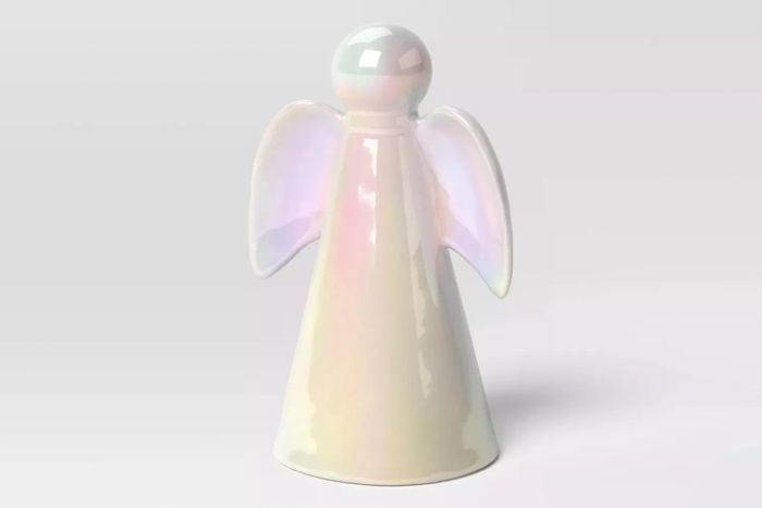 Target Ceramic Angel Figurine - Wondershop™ Iridescent Design