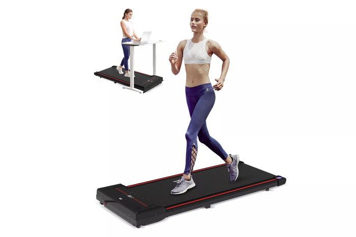 Sperax Walking Pad: A 3-in-1 portable under-desk treadmill with a 340 lbs capacity, perfect for home use.