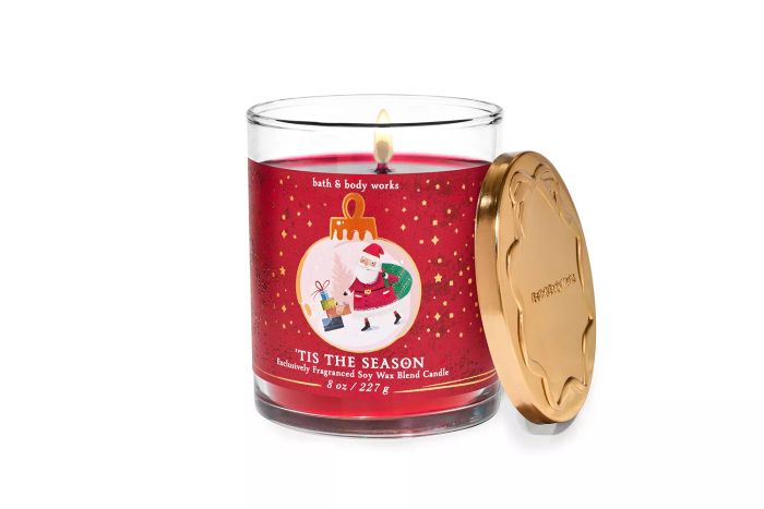 Tis The Season Single Wick Candle