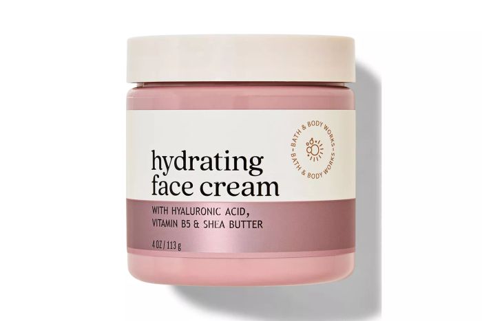Hydrating Face Cream with Hyaluronic Acid, Vitamin B5, and Shea Butter