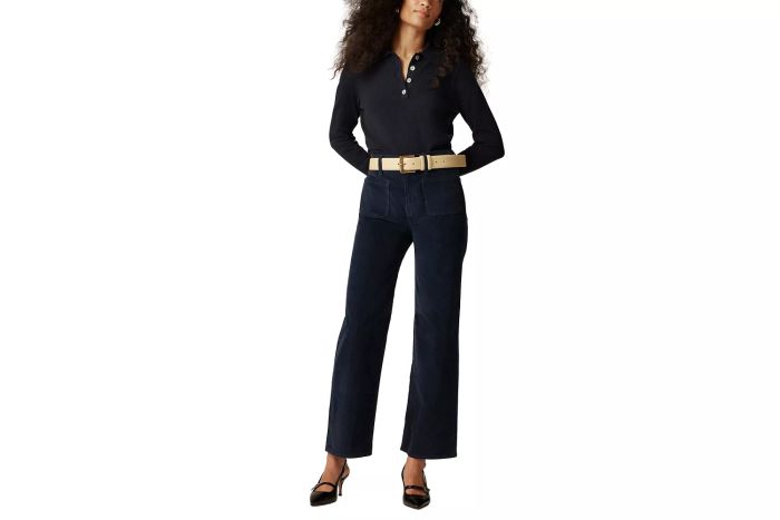 J.Crew Sailor Slim-Wide Pant in Stretch Corduroy