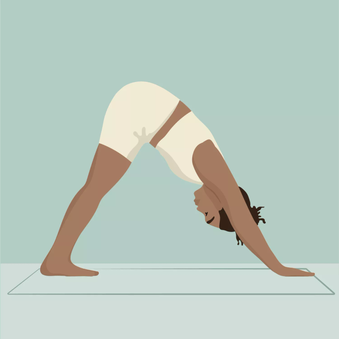 Stretching Routine: Downward Facing Dog Pose